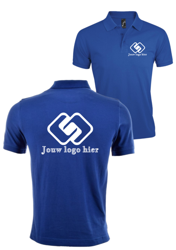 Sol's Prime polo bedrukt met logo
