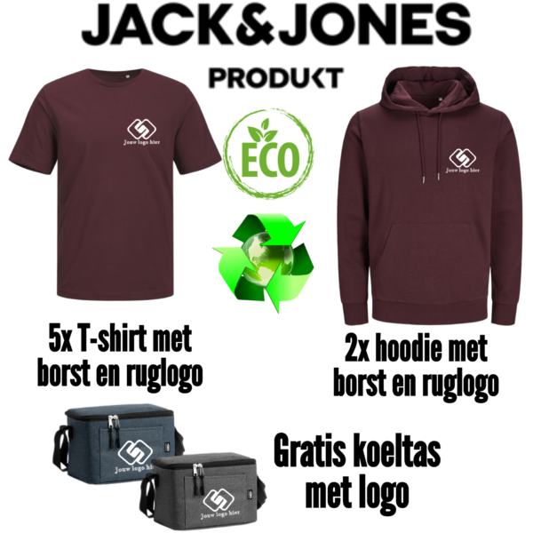 Jack&Jones Produkt combideal 1 (5x T-shirt en 2x Hoodie)