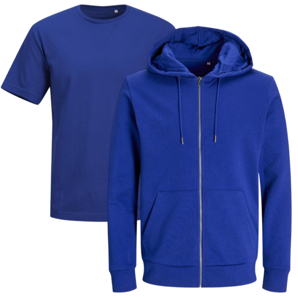 Jack&Jones Produkt combideal 2 (5x T-shirt en 2x Zoodie bedrukt met logo) - Afbeelding 6