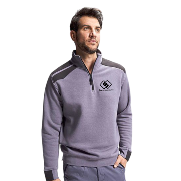 Roly Troyer sweatshirt Maverick bedrukt met logo