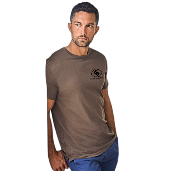 Tee-Jays  Premium heavy weight Slim fit T-shirt bedrukt met logo