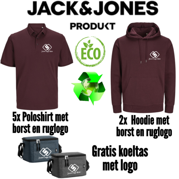 Jack&Jones Produkt Combideal 5x polo 2x Hoodie