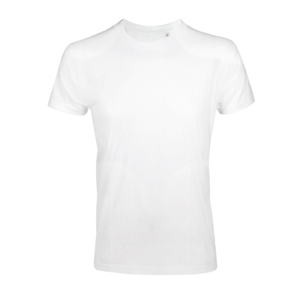 Heavy weight Sol’s Imperial Slimfit T-shirt bedrukt met logo - Afbeelding 12