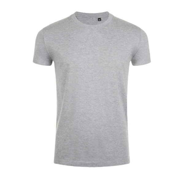 Heavy weight Sol’s Imperial Slimfit T-shirt bedrukt met logo - Afbeelding 6