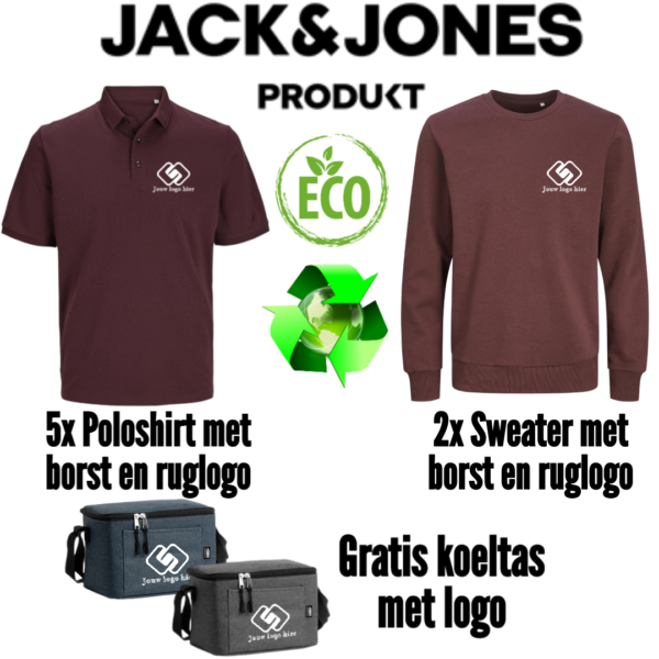 Jack&Jones Produkt Combideal 5x polo 2x Sweater