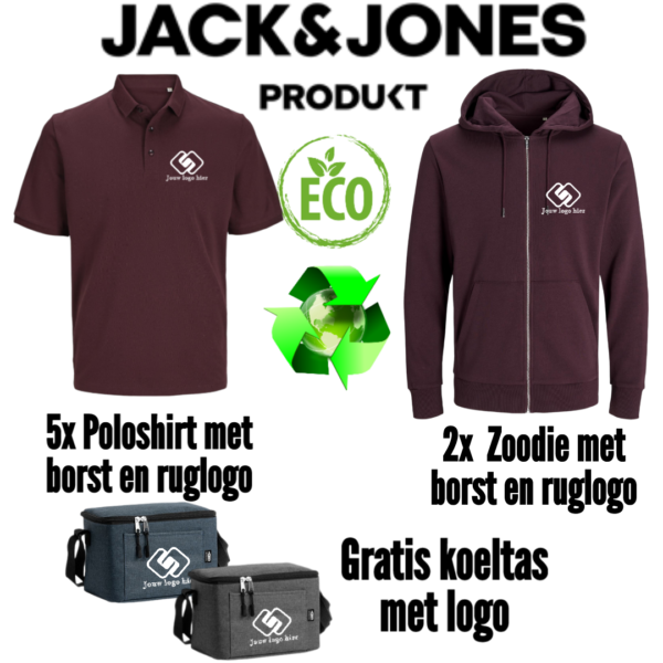 Jack&Jones Produkt Combideal 5x polo 2x Zoodie