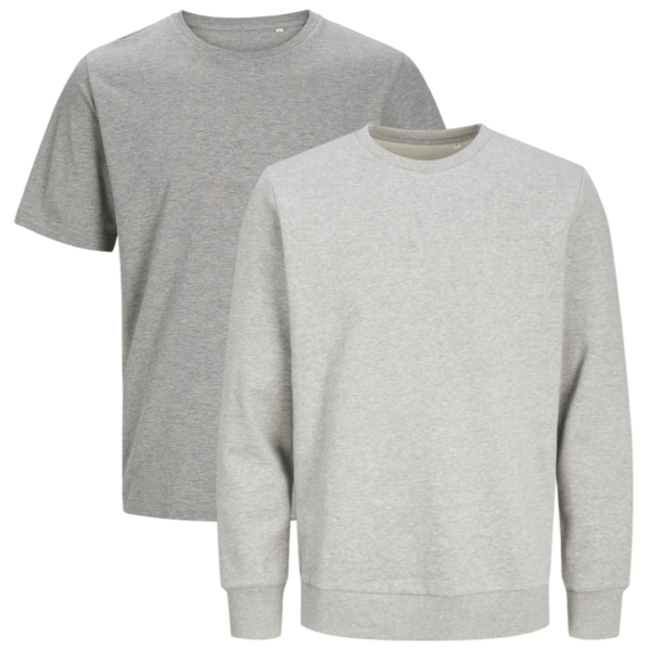 Jack&Jones Produkt Combideal 5x T-shirt 2x Sweater - Afbeelding 7