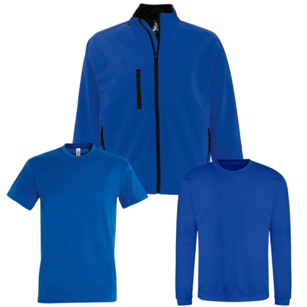Combideal 5x Sol’s Imperial 190 grams T-shirt, 2x Justhoods sweater en 1x Sol’s Relax Softshell jas - Afbeelding 5