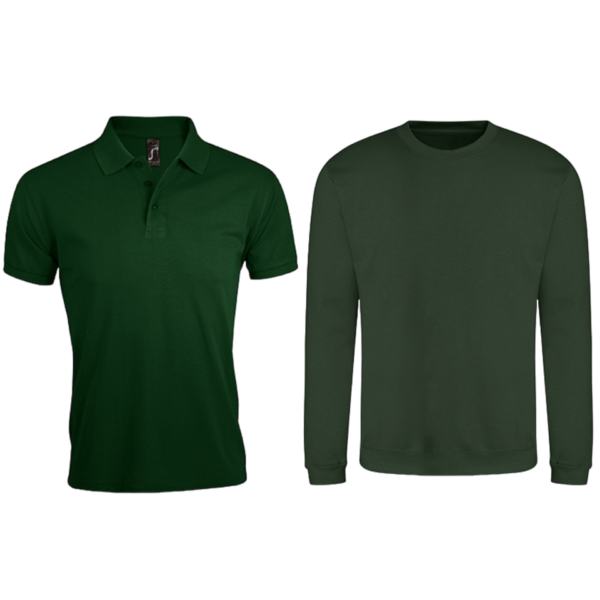 Combideal 5x Sol’s Prime poloshirt 2x Justhoods sweater - Afbeelding 4