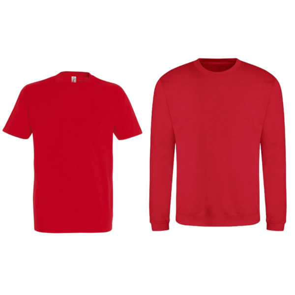 Combideal 5x Sol’s Imperial 190 grams T-shirt 2x Justhoods sweater - Afbeelding 3