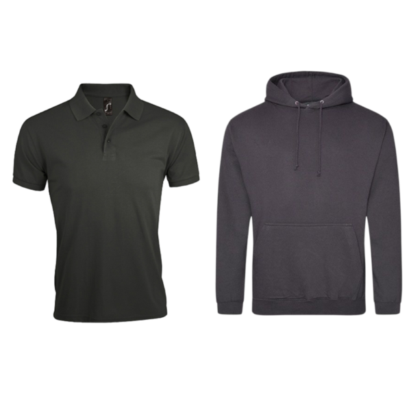 Combideal 5x Sol’s Prime poloshirt 2x Justhoods hoodie - Afbeelding 2