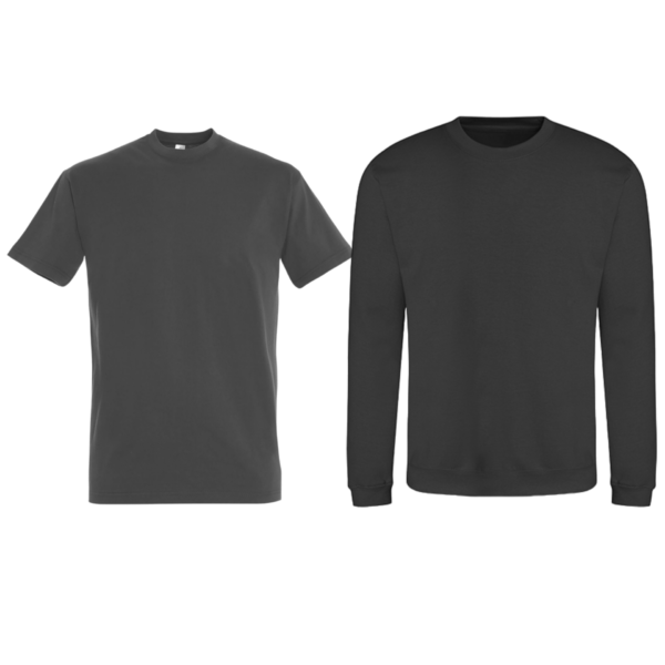 Combideal 5x Sol’s Imperial 190 grams T-shirt 2x Justhoods sweater - Afbeelding 2