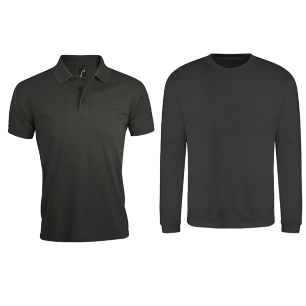 Combideal 5x Sol’s Prime poloshirt 2x Justhoods sweater - Afbeelding 2