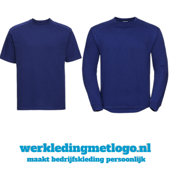 Heavy Duty Combi van Russell met 5x T-shirt en 2x sweater - Afbeelding 3