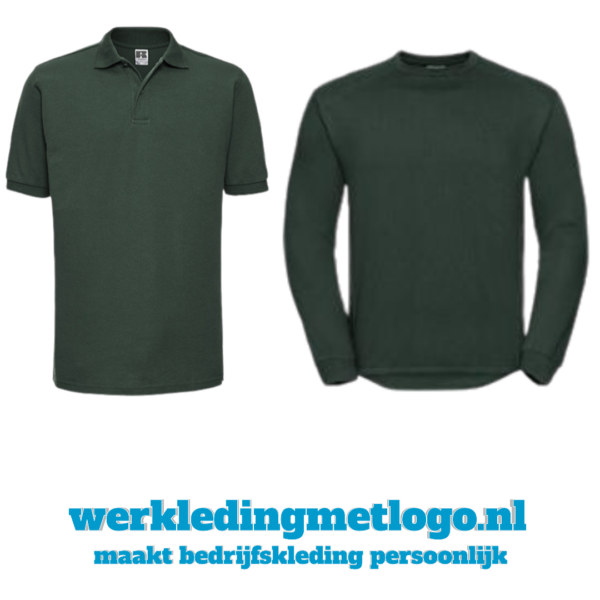 Heavy Duty Combi van Russell met 5x Poloshirt en 2x sweater - Afbeelding 3